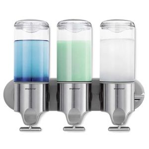 Simplehuman Triple Wall Mount Pump